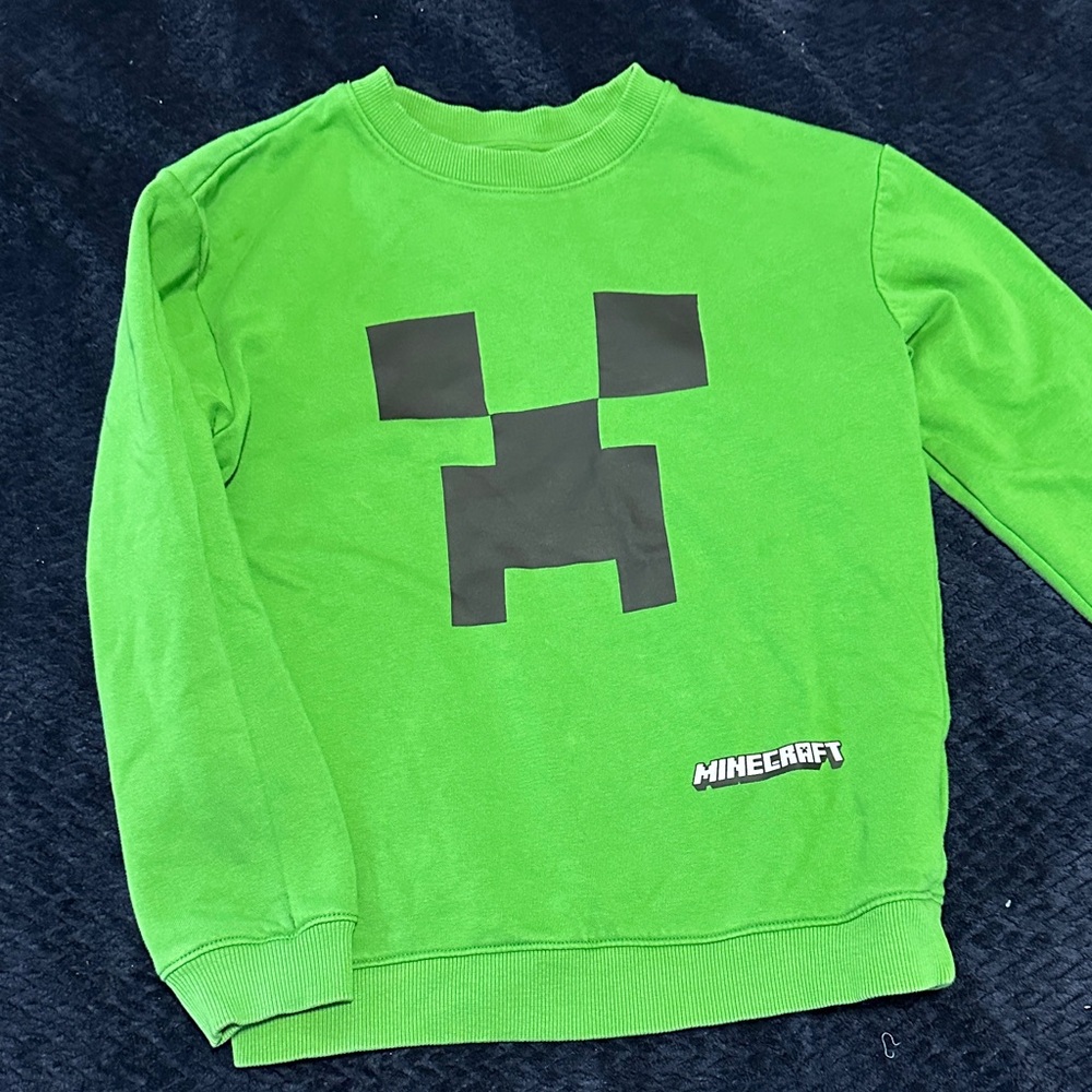 Minecraft Kids sweatshirt- Creeper